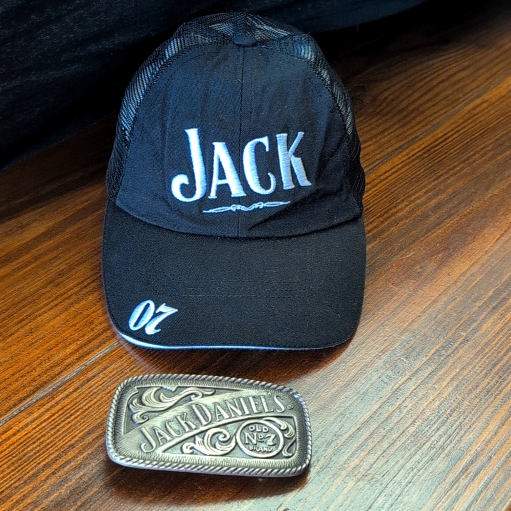 Jack Daniels Hat and Buckle
